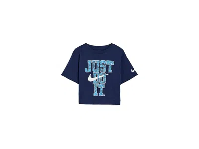 Nike Lace It Up Bike Shorts Set (little Kid) Girl's Shorts University Blue: 5 Little Kid One Size