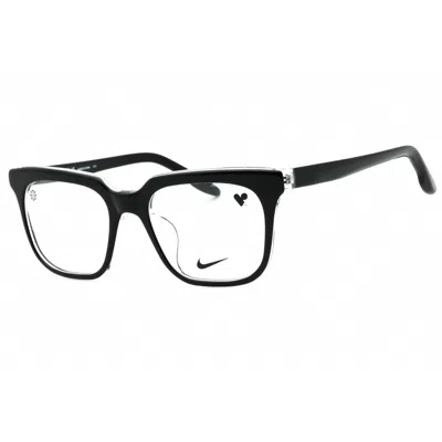 Nike Ladies Black Rectangular Eyeglass Frames 7167lb