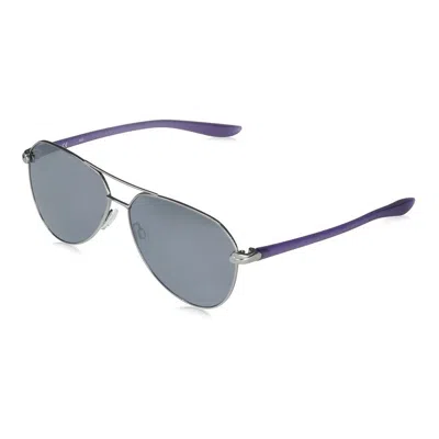 Nike Ladies' Sunglasses  City-aviator-dj0888-900  61 Mm Gbby2 In Gray