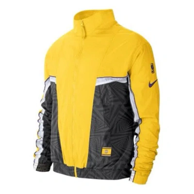 Nike Lakers City Edition Sports Jacket Yellow