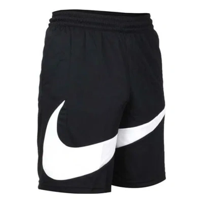 Nike Large Logo Printing Basketball Sports Shorts Black