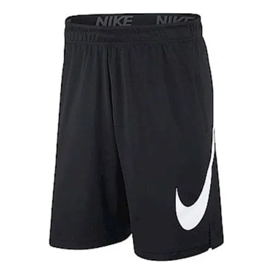 Nike Large Swoosh Logo Training Shorts Black