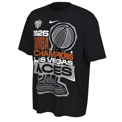 Nike Las Vegas Aces  Women's Wnba Locker Room T-shirt In Black