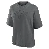 Nike Las Vegas Raiders Arch Boxy  Women's Nfl T-shirt