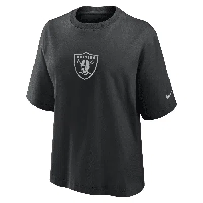 NIKE LAS VEGAS RAIDERS BOXY  WOMEN'S NFL T-SHIRT,1015610765