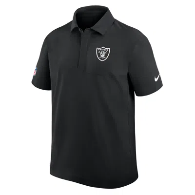 NIKE LAS VEGAS RAIDERS CITY PRIDE SIDELINE  MEN'S DRI-FIT NFL POLO,1015885364