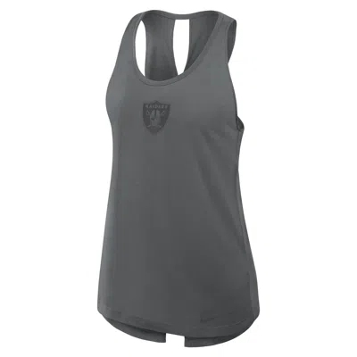 Nike Las Vegas Raiders Established  Women's Dri-fit Nfl Tank Top