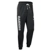 Nike Black Las Vegas Raiders Sideline Standard Issue Ground Game Dri-fit Taper Pants In Black