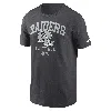 Nike Las Vegas Raiders Helmet Essential  Men's Nfl T-shirt In Grey
