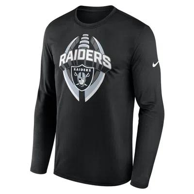 Nike Las Vegas Raiders Legend Icon  Men's Dri-fit Nfl Long-sleeve T-shirt In Multi