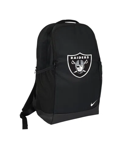 Nike Las Vegas Raiders Primary Logo Backpack In Black