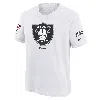 Nike Las Vegas Raiders Salute To Service Primary Edge Legend Big Kids'  Dri-fit Nfl T-shirt In White