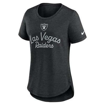 Nike Las Vegas Raiders Script  Women's Nfl T-shirt In Black