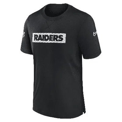 NIKE LAS VEGAS RAIDERS SIDELINE PLAYER  MEN'S DRI-FIT NFL T-SHIRT,1015767555