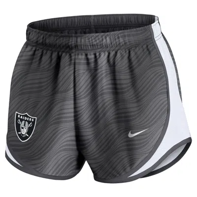 Nike Las Vegas Raiders Tempo  Women's Dri-fit Nfl Shorts