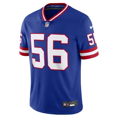 Nike Lawrence Taylor New York Giants  Men's Dri-fit Nfl Limited Football Jersey In Blue