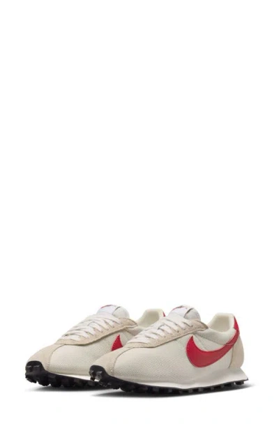Nike Ld-1000 Suede And Leather-trimmed Mesh Sneakers In Neutral