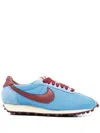 Nike Textile And Leather Low-top Sneakers In Blue