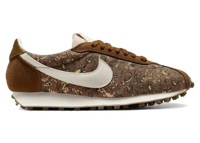 Pre-owned Nike Ld1000 Bandana (women's) Sneakers In Mosswood Brown/sesame/campfire Orange