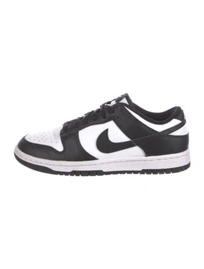 Pre-owned Nike Leather Athletic Sneakers In Black
