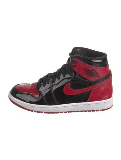 Pre-owned Nike Leather Athletic Sneakers In Multi