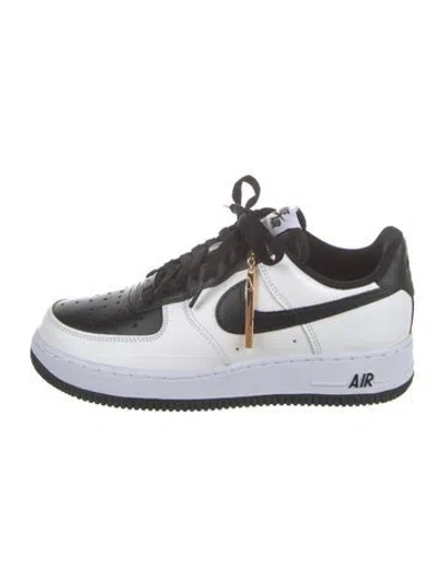 Pre-owned Nike Leather Colorblock Pattern Athletic Sneakers In Silver