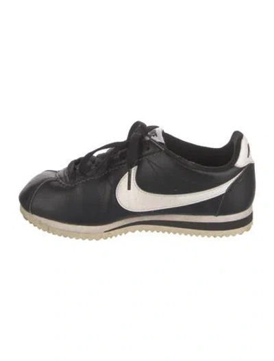 Pre-owned Nike Leather Colorblock Pattern Sneakers In Multi