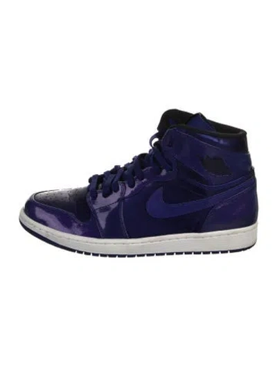 Pre-owned Nike Leather Lace-up Boots In Blue
