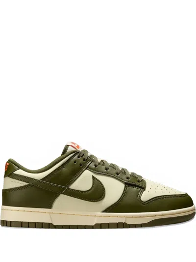 Nike Leather Panelled Low Trainers In Multi