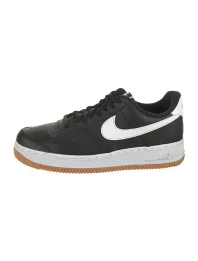 Pre-owned Nike Leather Sneakers In Black