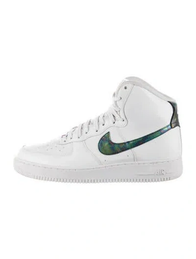Pre-owned Nike Leather Sneakers In Multi