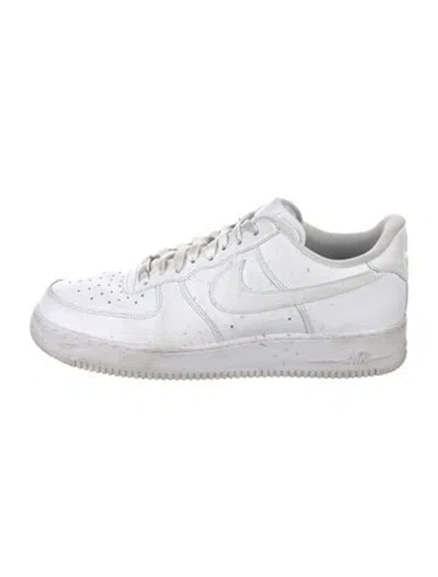 Pre-owned Nike Leather Sneakers In White