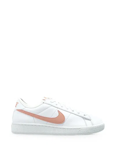 Nike Leather Sneakers In White