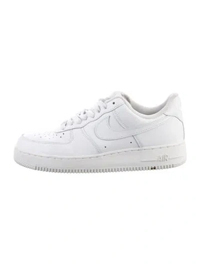 Pre-owned Nike Leather Sneakers In White