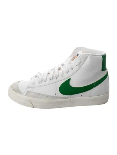 Pre-owned Nike Leather Sneakers In White