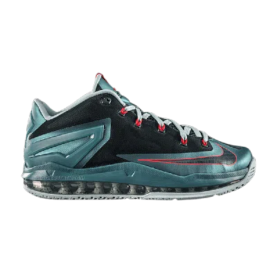 Pre-owned Nike Lebron 11 Max Low Gs 'turbo Green'