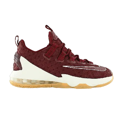 Pre-owned Nike Lebron 13 Low Gs 'team Red'
