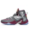 Nike Lebron 13 Opening Night 'grey Red Goldsilver' In Gray