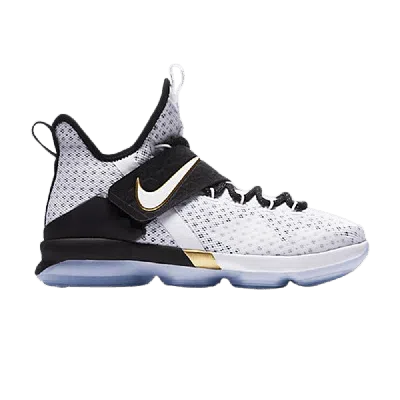 Pre-owned Nike Lebron 14 Gs 'bhm' In White