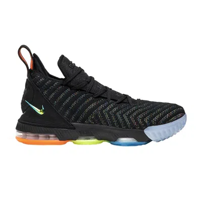 Pre-owned Nike Lebron 16 Gs 'i Promise' | Black | Kid's Size 7