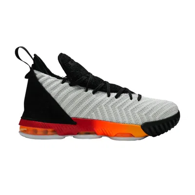 Pre-owned Nike Lebron 16 Gs 'space Travel' | White | Kid's Size 6