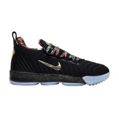 Pre-owned Nike Lebron 16 Kc Ps 'watch The Throne' | Black | Kid's Size 11