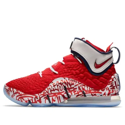 Nike Lebron 17 Ep 'lebron 4 Red Graffiti'