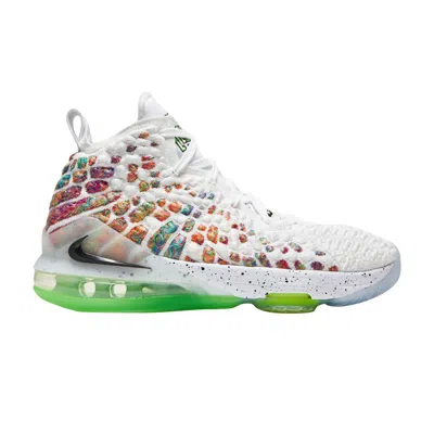 Pre-owned Nike Lebron 17 Gs 'air Command Force' | White | Kid's Size 6