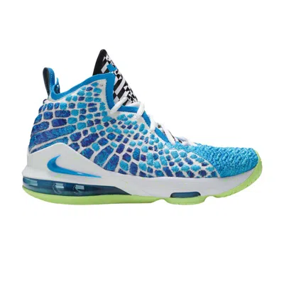Pre-owned Nike Lebron 17 Gs 'sprite' | Blue | Kid's Size 6