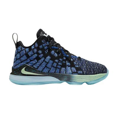 Pre-owned Nike Lebron 17 Ps 'constellations' | Blue | Kid's Size 11.5
