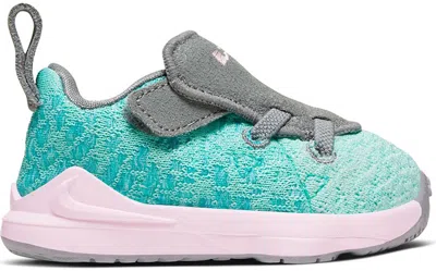 Pre-owned Nike Lebron 17 South Beach Sneakers In Light Aqua/particle Grey In Multi