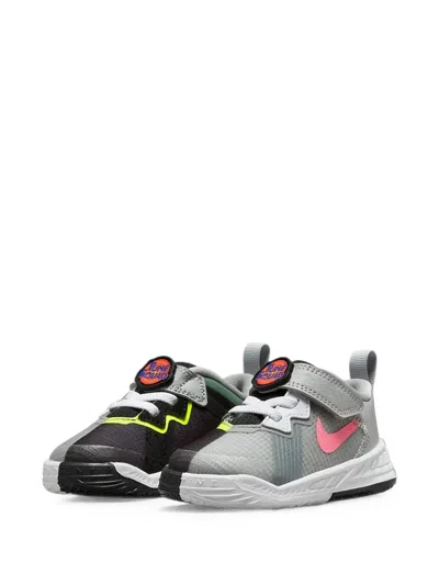 Nike Kids' Lebron 18 Low Sneakers In Gray