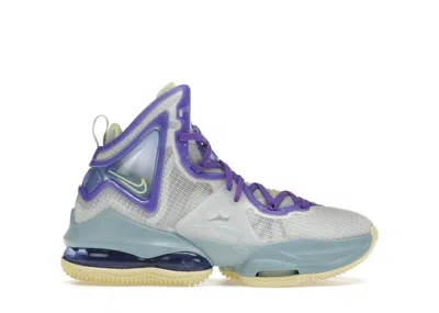 Pre-owned Nike Lebron 19 Sneakers In Aura/citron Tint In Yellow