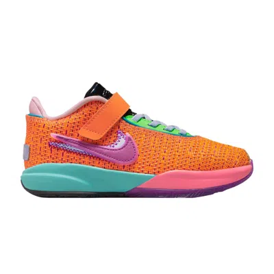 Pre-owned Nike Lebron 20 Ps 'chosen 1' | Orange | Kid's Size 3